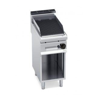PARRILLA-BARBACOA A GAS CON MUEBLE BERTO´S CON PIEDRA VOLCÁNICA  SERIE 700 MACROS  PLG40M/G.